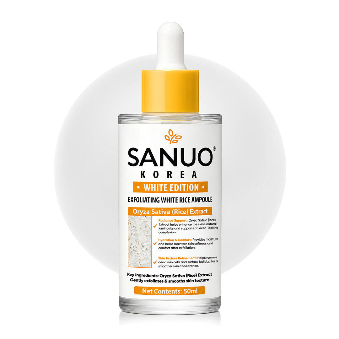 SANUO® White Rice Еxfoliating Ampoule